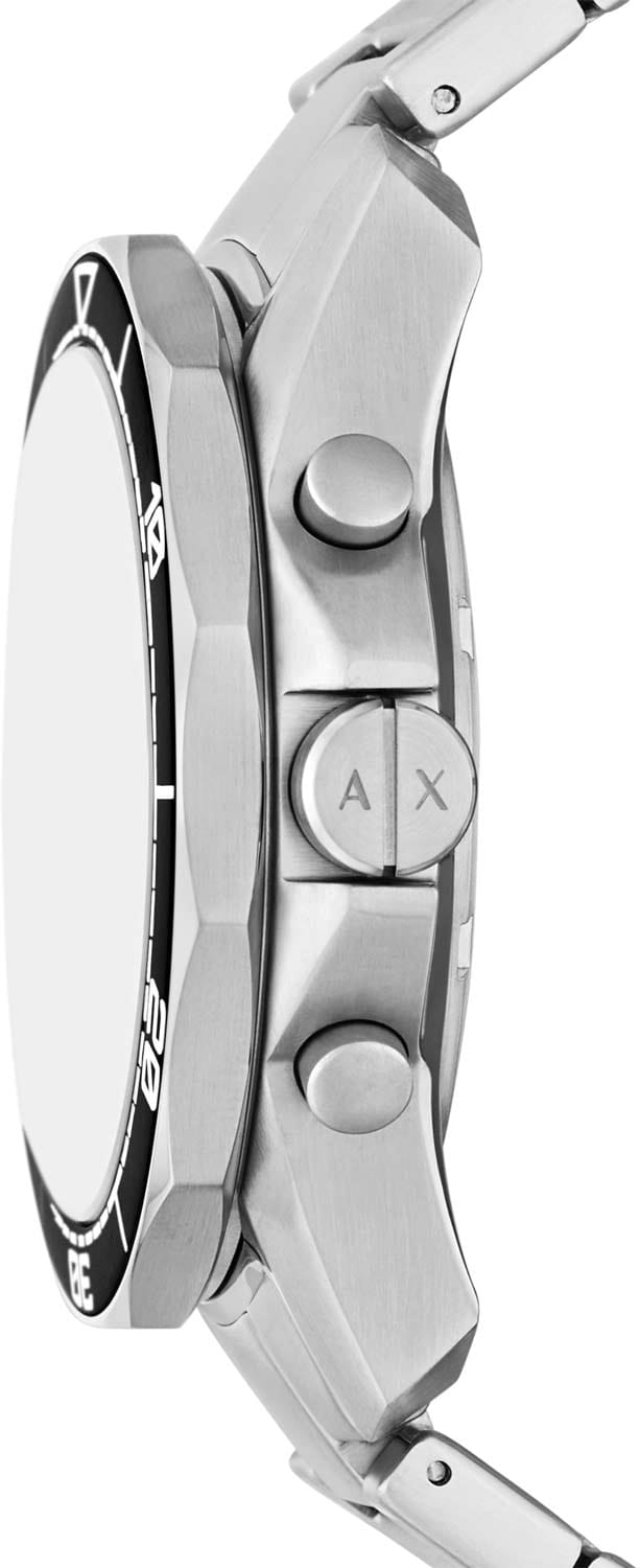 Armani Exchange Armani Exchange Spencer AX1969 кварцевые мужские часы часы крупный план серебристый циферблата