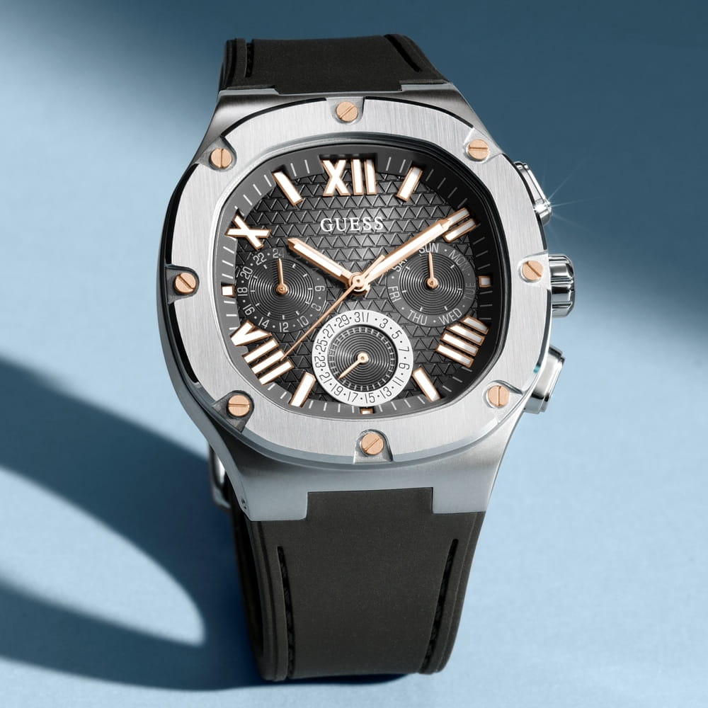 Guess Guess Headline GW0571G1  - задняя крышка металл сталь корпуса, сша часы