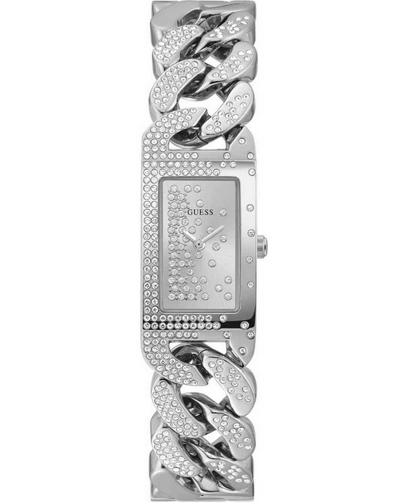 Guess Guess Trend GW0298L1  GW0298L1 кварцевые женские часы  циферблат, браслет нержавеющая сталь — вид спереди