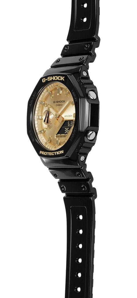 Оригинальные часы Casio Casio G-Shock GA-2100GB-1AER электронные калибр механизма  общий вид