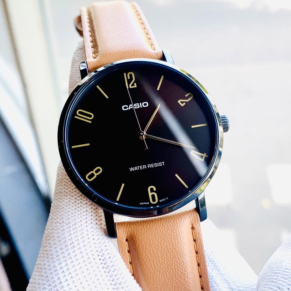 Casio Casio MTP-VT01BL-5B  - задняя крышка металл сталь корпуса, япония часы