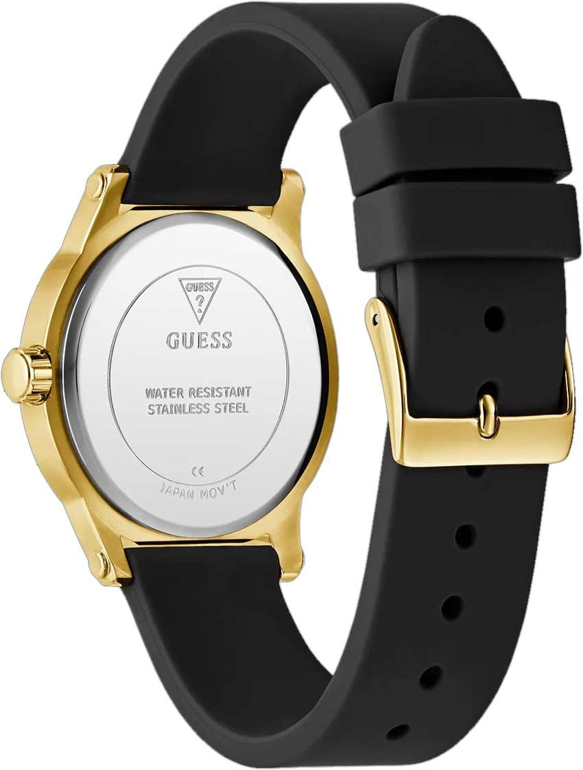 Guess Guess Trend GW0860L1 кварцевые женские часы часы крупный план золотой циферблата