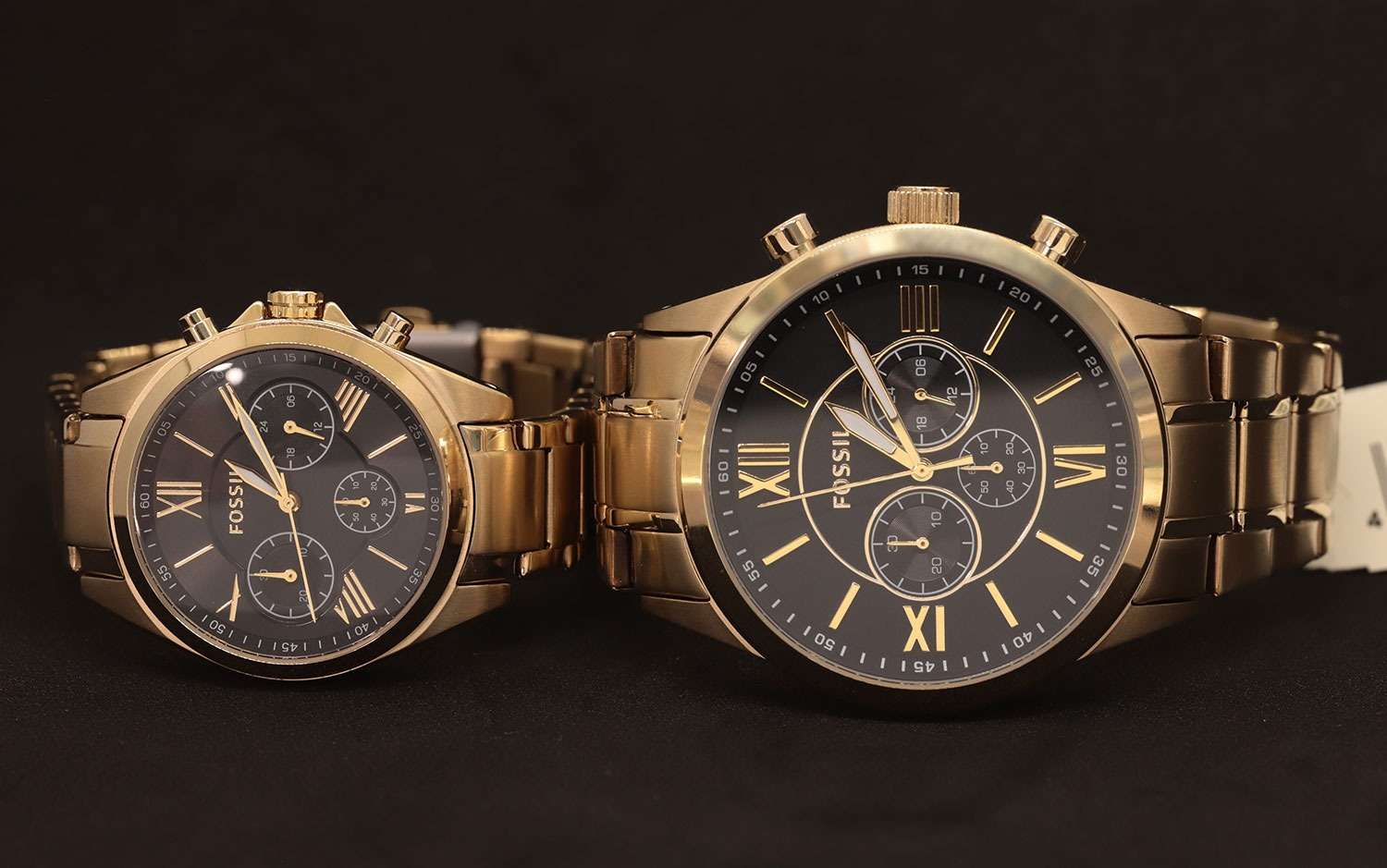 Оригинальные часы Fossil Fossil Gift Set BQ2400SET кварцевые калибр механизма  общий вид