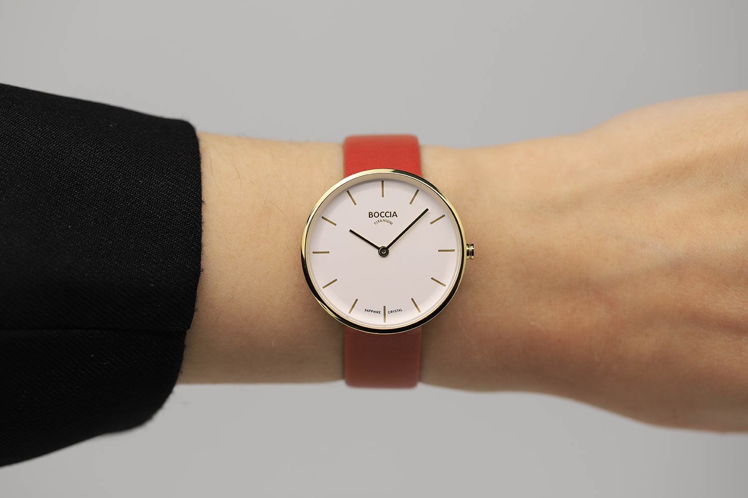 Boccia Titanium Boccia Titanium 3327-03 , наручные женские часы фото под углом