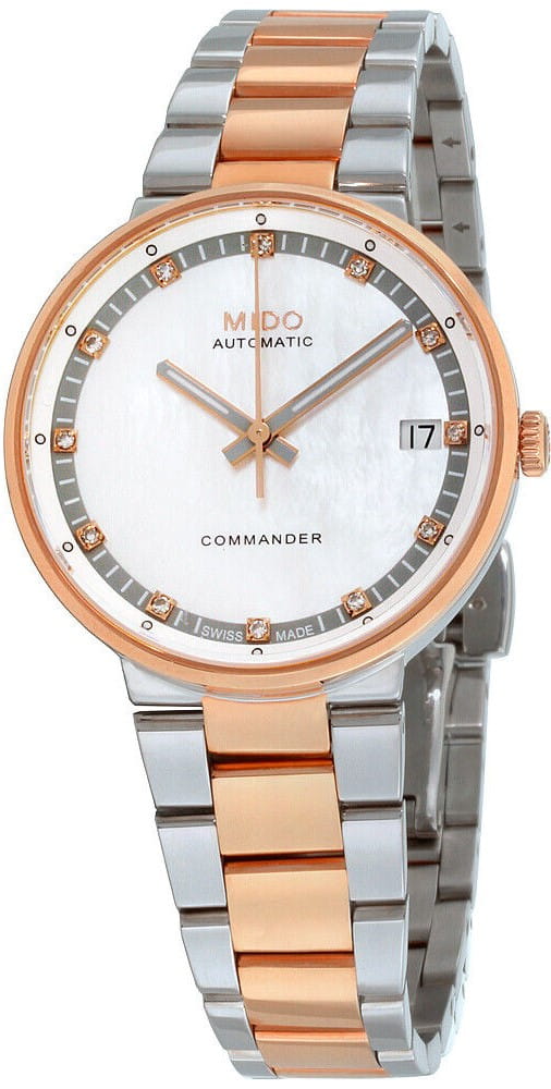 Mido Mido Commander M014.207.22.116.00 , наручные женские часы фото под углом