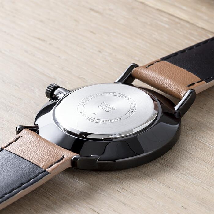 Casio MTP-VT01BL-5B мужские часы застежка крупным планом