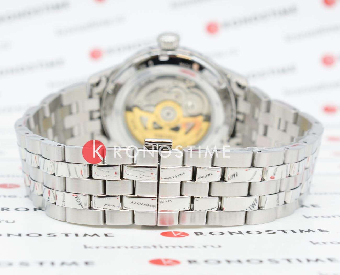 Seiko Seiko Presage SRPG23J1 механические мужские часы часы крупный план серебристый циферблата