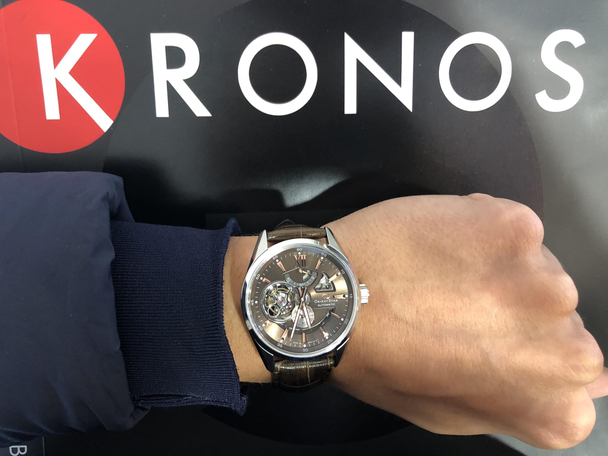 Оригинальные часы Orient Orient Star DK05004K (SDK05004K) механические калибр механизма  общий вид