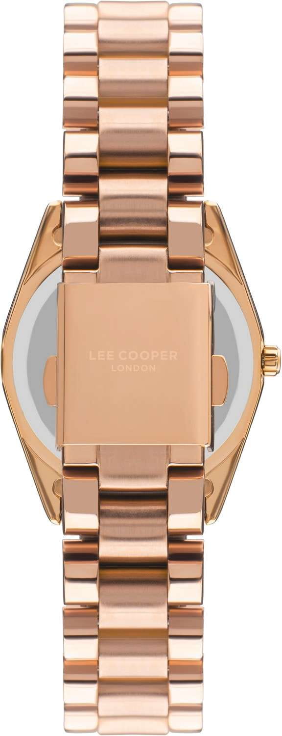 Lee Cooper Lee Cooper LC07478.430,  англия женские часы на браслете нержавеющая сталь с ip-покрытием боковой вид