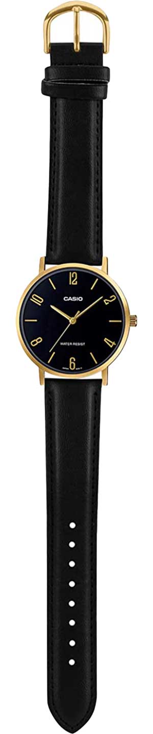Casio Casio Collection MTP-VT01GL-1B2UDF (MTP-VT01GL-1B2) , наручные мужские часы фото под углом