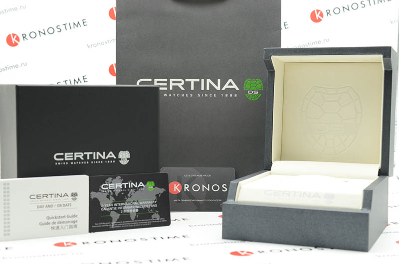 Certina Certina DS Podium C025.510.16.057.00 кварцевые мужские часы часы крупный план черный циферблата