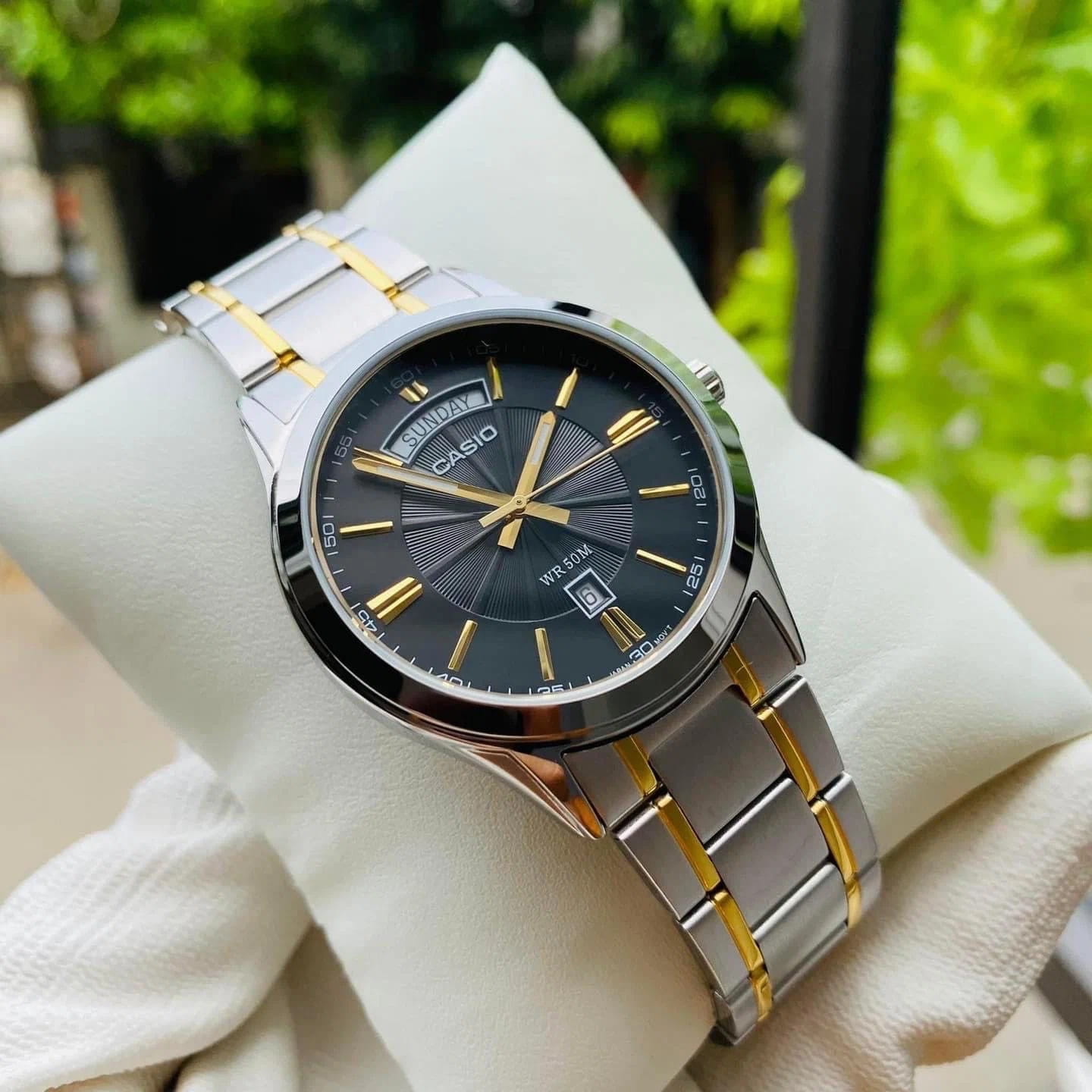 Casio Casio Collection MTP-1381G-1AVDF (MTP-1381G-1A) MTP-1381G-1A оригинальные мужские часы в комплекте с коробкой
