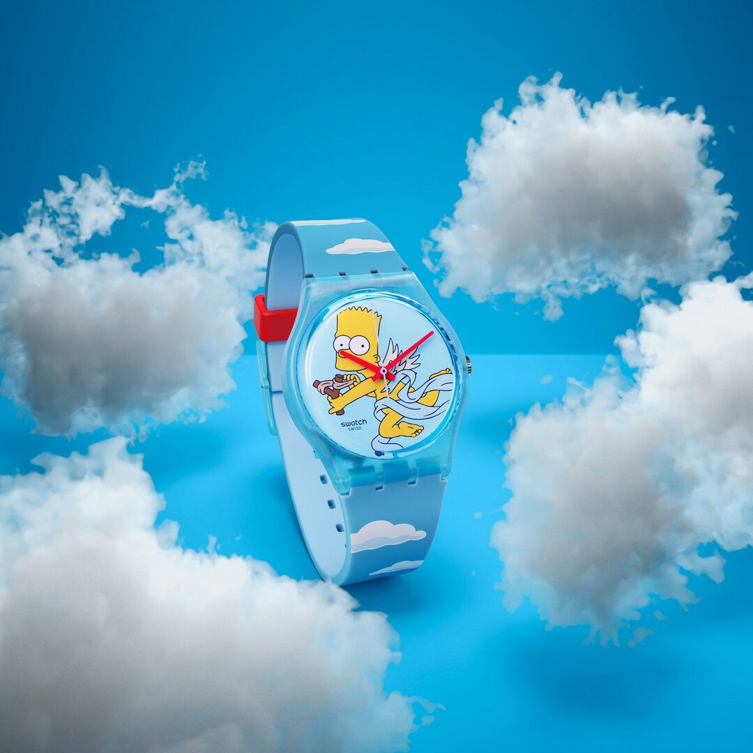 Swatch Swatch Gent Biosourced Standart SO28Z115 мужские часы цветной циферблат на запястье