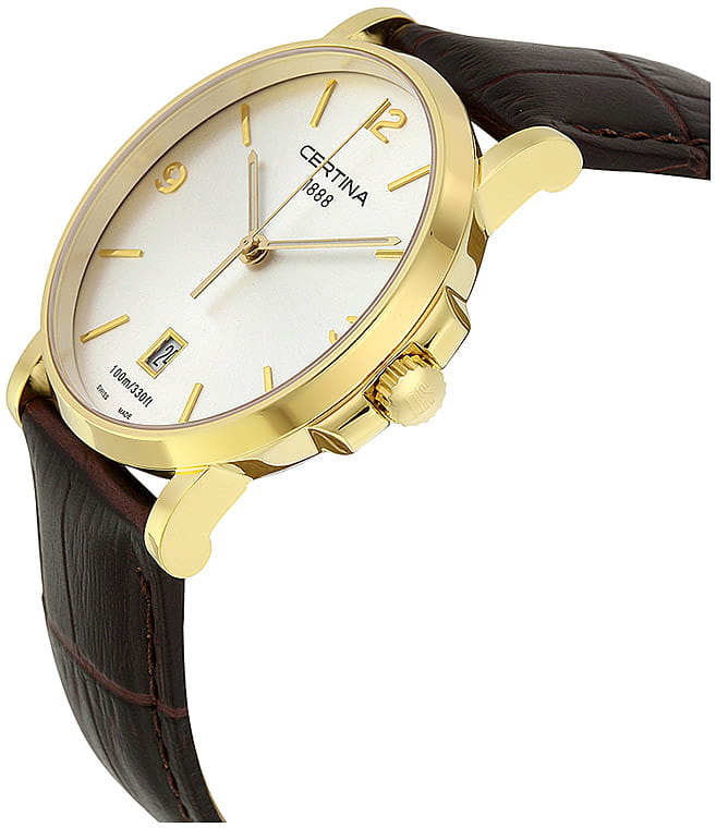 Certina Certina C017.210.36.037.00 женские часы белый циферблат на запястье