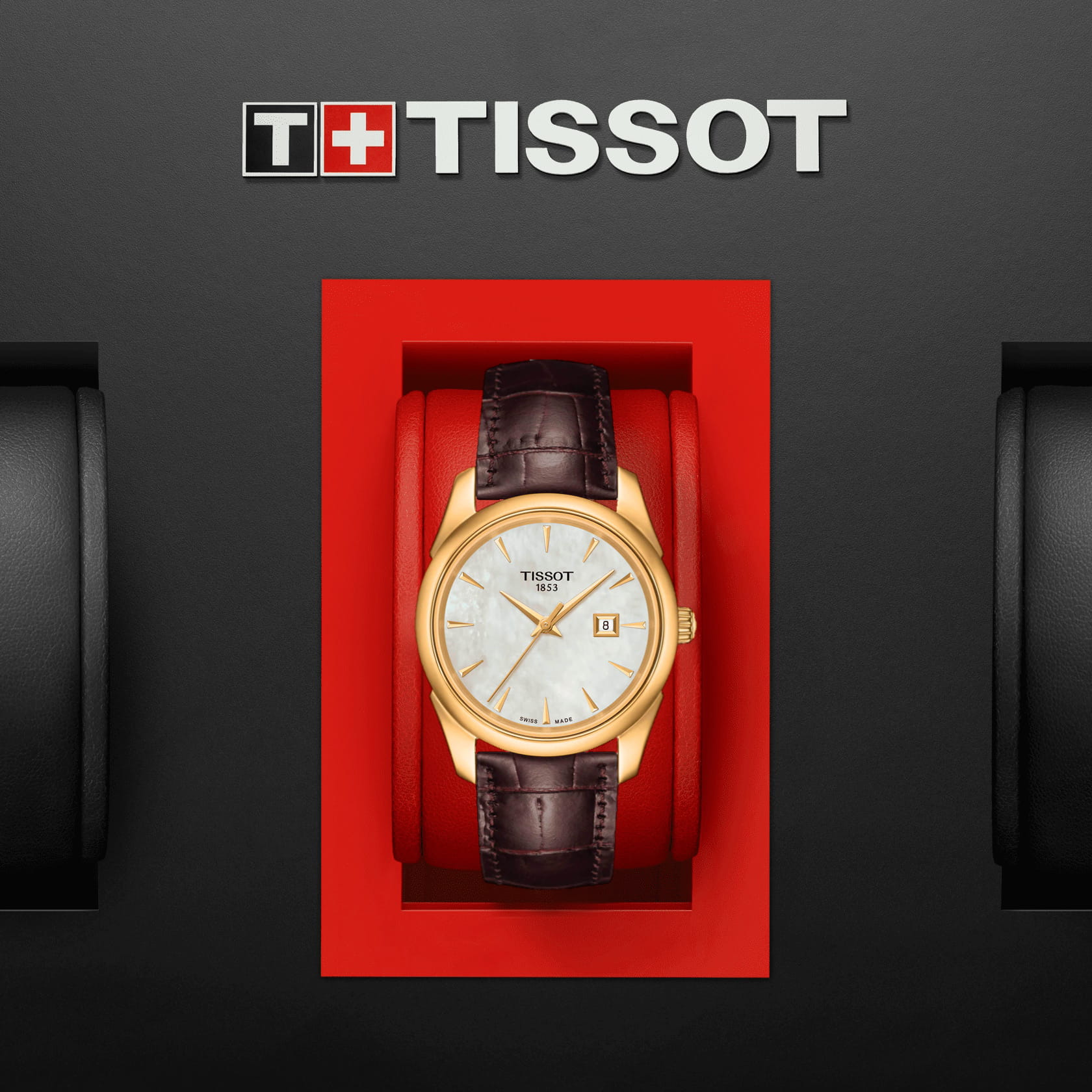 Tissot Tissot Vintage Lady 18K Gold T920.210.16.111.00 , наручные женские часы фото под углом