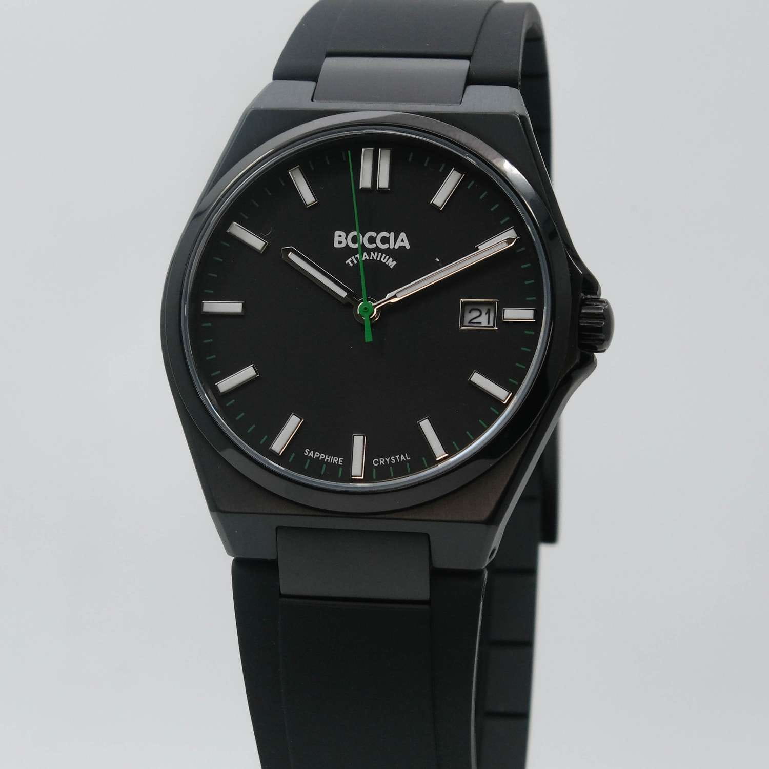 Boccia Titanium Boccia Titanium Circle-Oval 3667-04 , наручные мужские часы фото под углом