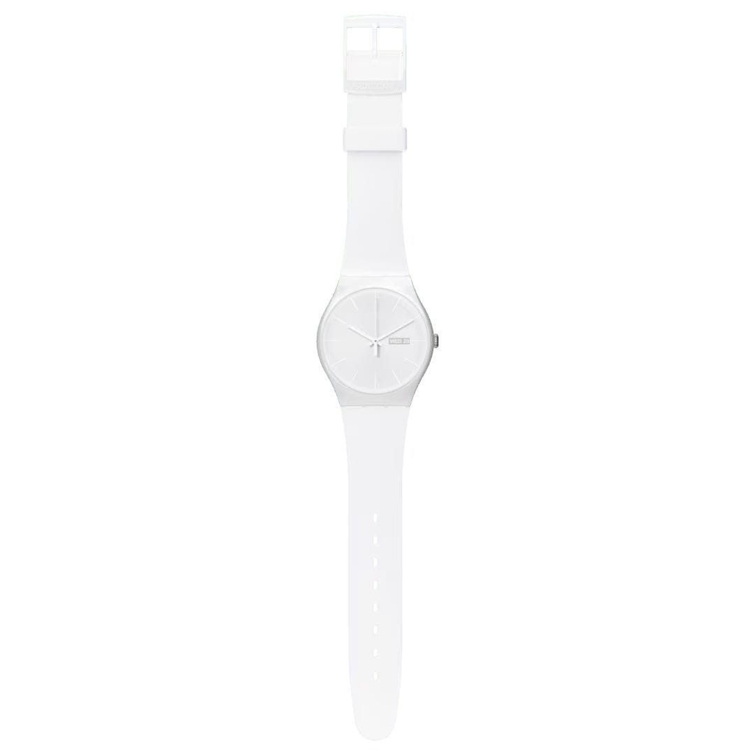 Swatch SO29W704-S14 мужские часы застежка крупным планом