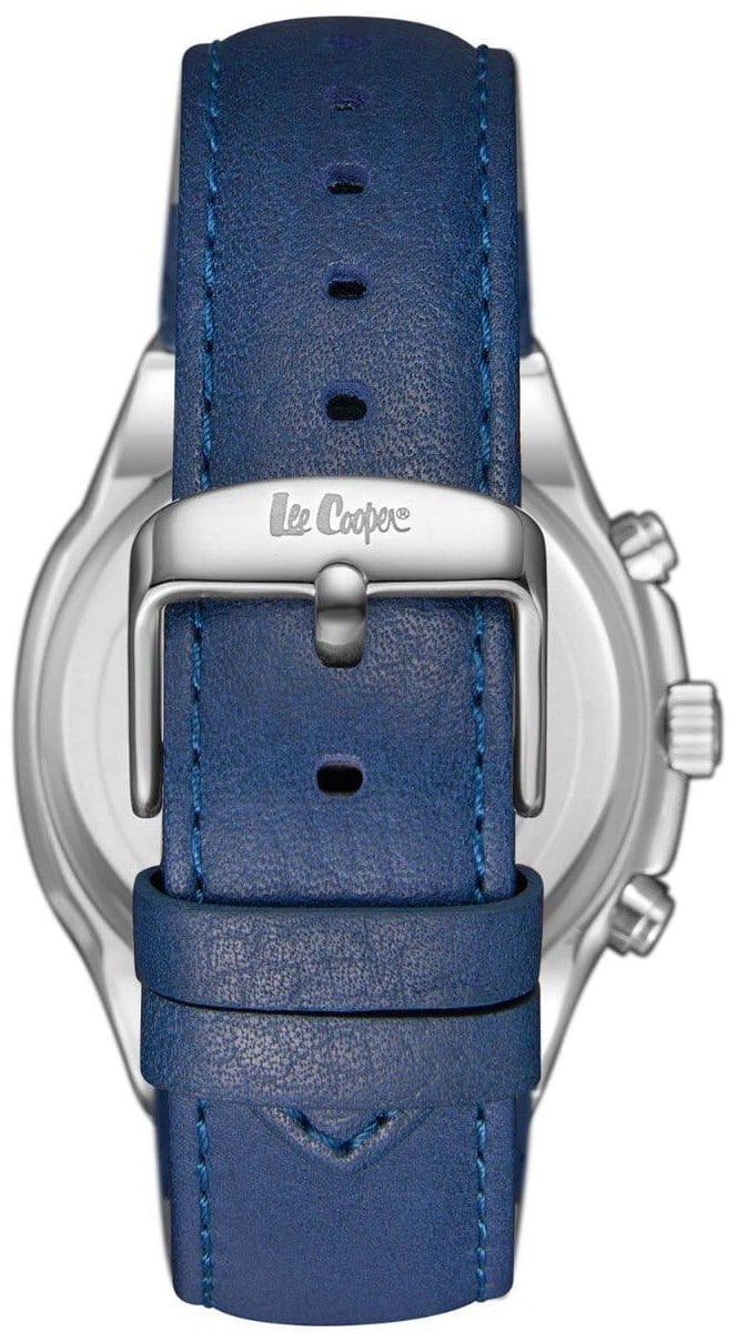 Lee Cooper Lee Cooper LC07992.399,  англия мужские часы на браслете кожаный боковой вид