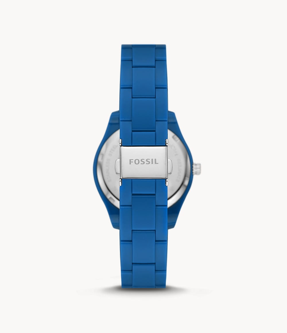 Fossil Fossil Stella ES5193,  сша женские часы на браслете пластик боковой вид