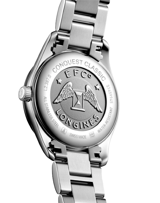 Longines Longines Conquest Classic L2.387.0.87.6 , наручные женские часы фото под углом