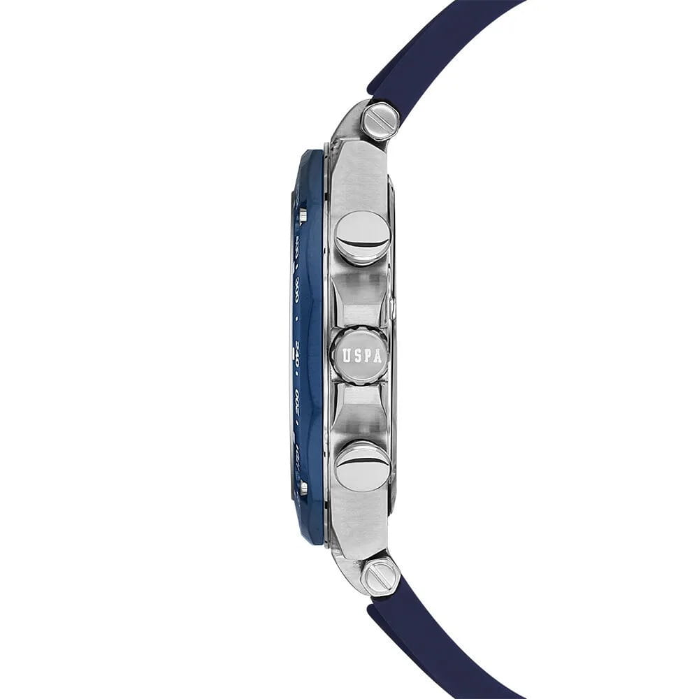 U.S. Polo Assn. U.S. Polo Assn. Crossing USPA1076-06 , наручные мужские часы фото под углом