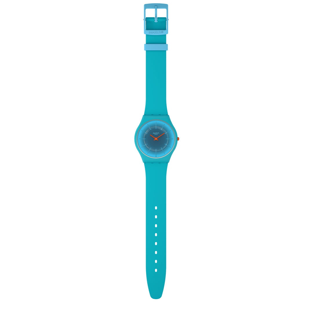 Swatch Swatch Skin Classic Biosourced SS08N114, skin швейцария женские часы на браслете силикон боковой вид