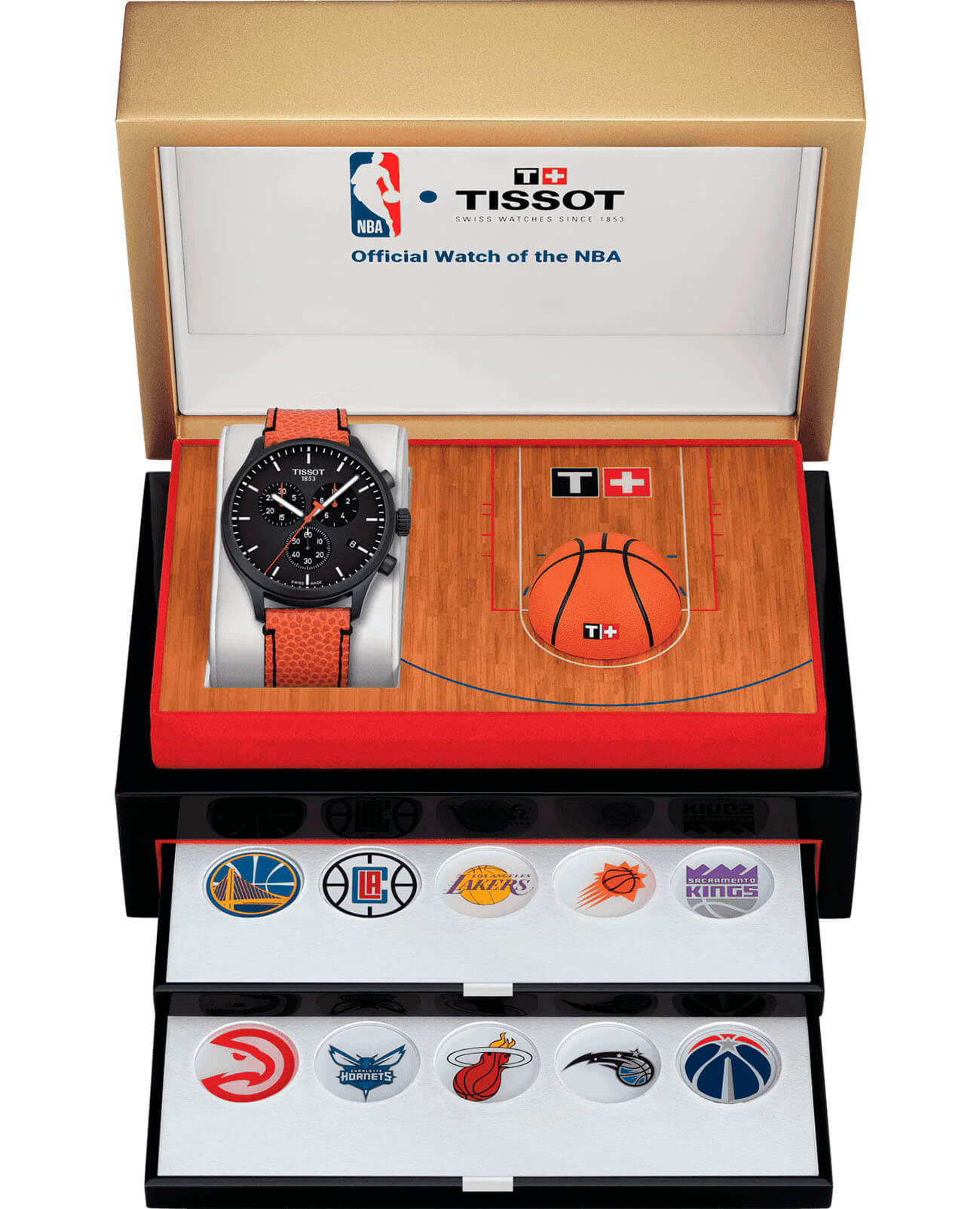 Tissot Tissot Chrono XL NBA Collector T116.617.36.051.08 Chrono XL - задняя крышка сталь металл корпуса, швейцария часы