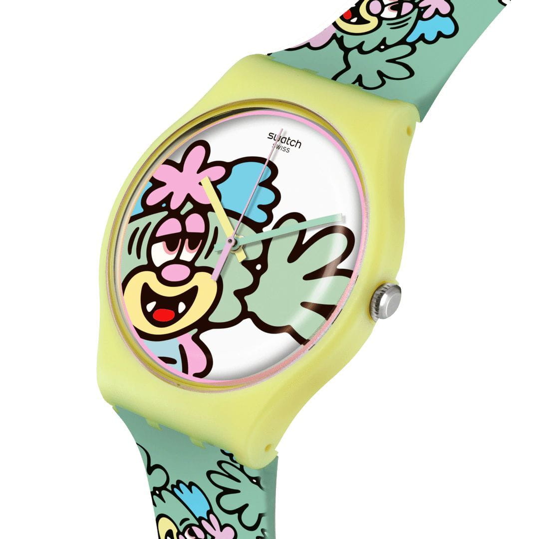 Swatch Swatch New Gent Biosourced SO29Z140 , наручные мужские часы фото под углом