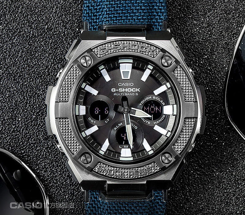 Оригинальные часы Casio Casio G-Shock GST-W330AC-2A электронные калибр механизма  общий вид
