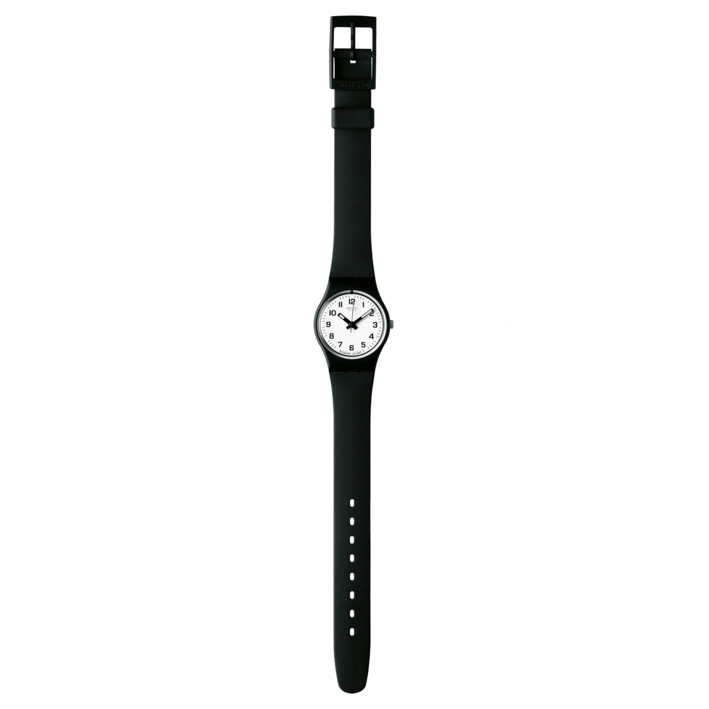 Swatch Swatch Lady LB153 кварцевые женские часы часы крупный план белый циферблата