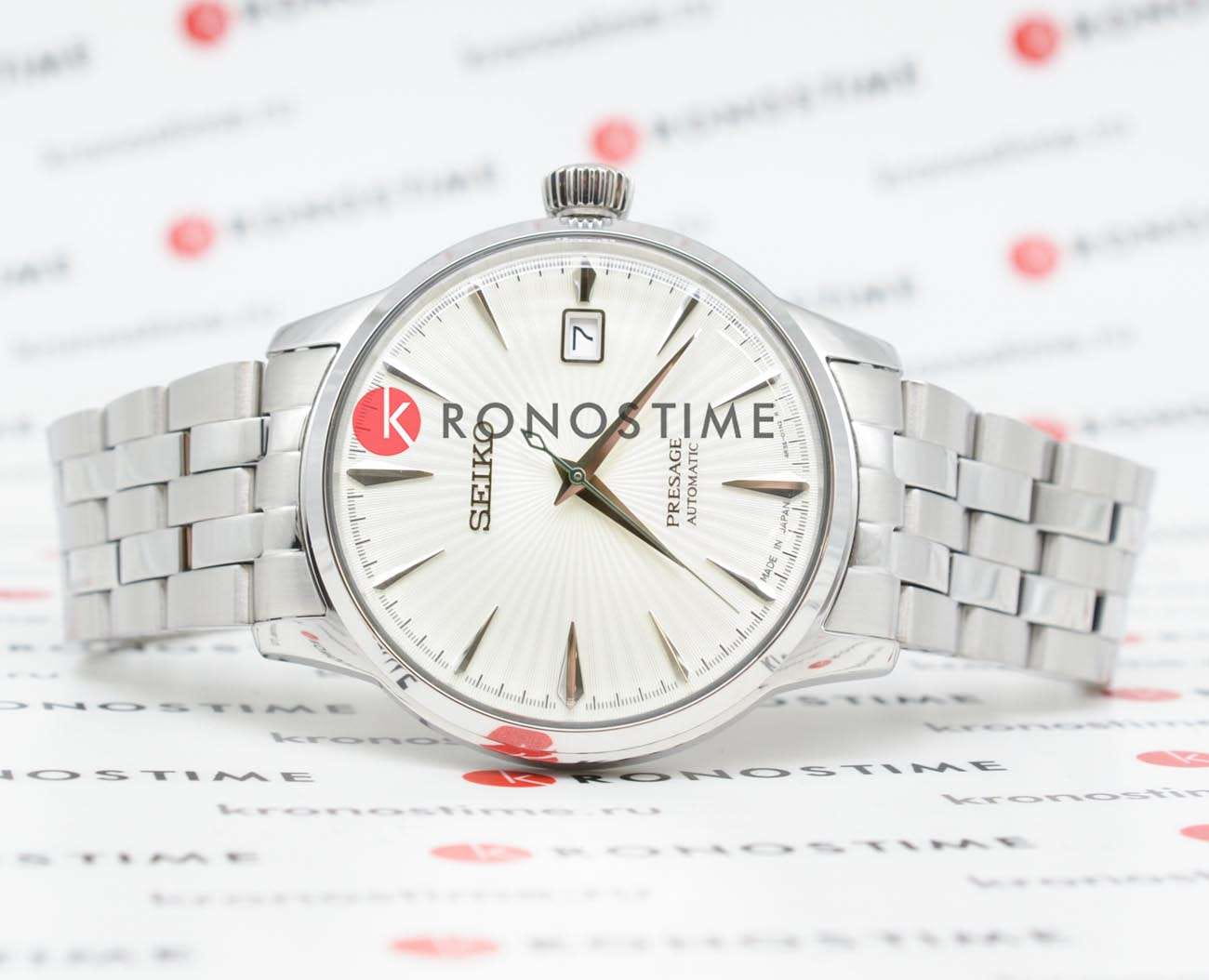 Seiko Seiko Presage SRPG23J1 , наручные мужские часы фото под углом