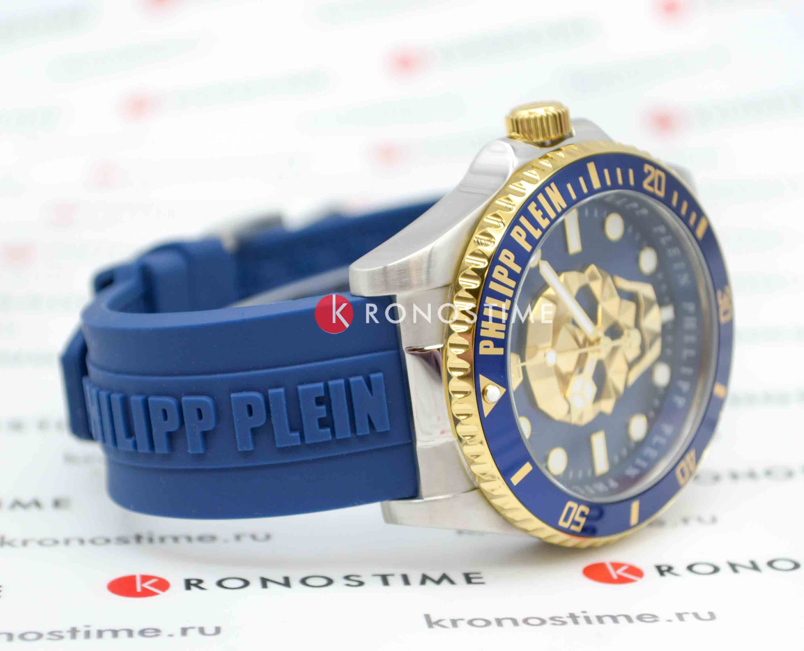 Philipp Plein Philipp Plein The Skull PWOAA0222  - задняя крышка металл сталь корпуса, германия часы