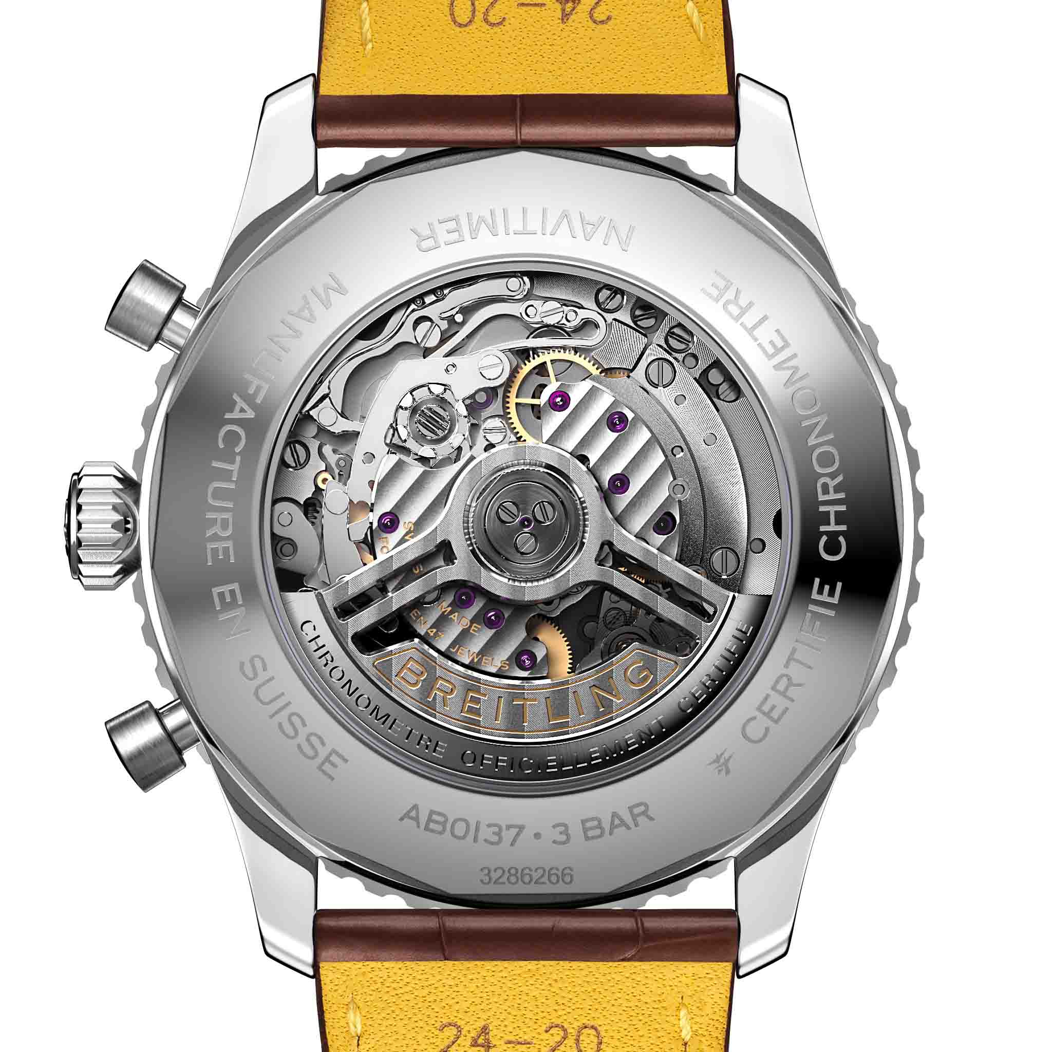 Breitling Breitling Navitimer B01 Chronograph 46 AB0137211C1P1 , наручные мужские часы фото под углом