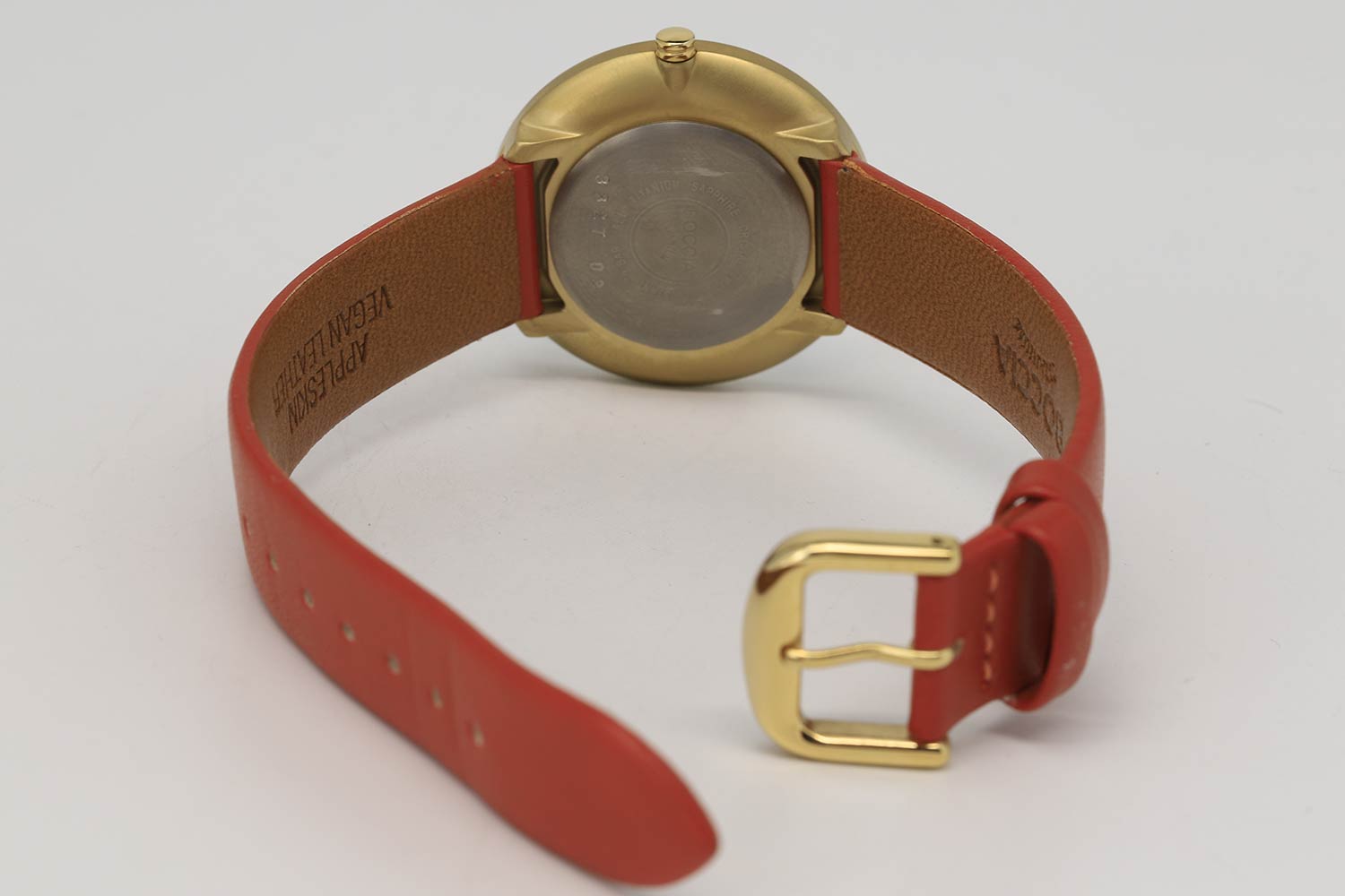 Boccia Titanium Boccia Titanium 3327-03  - задняя крышка металл титан корпуса, германия часы