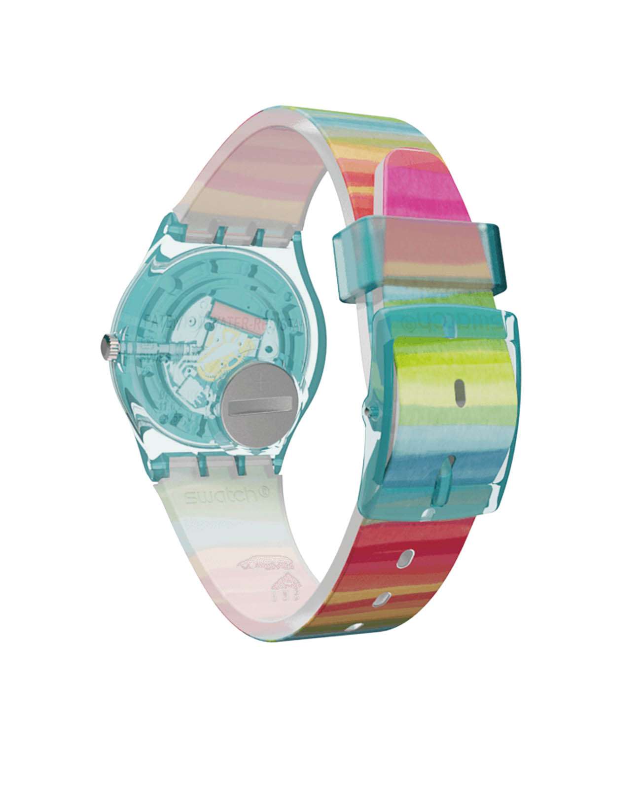 Swatch Swatch Gent Standard GS124, gent швейцария женские часы на браслете силикон боковой вид