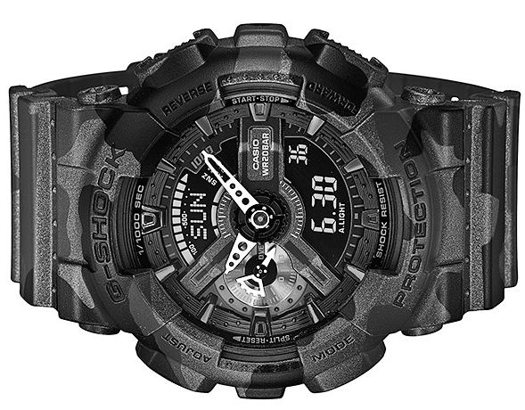 Casio Casio G-Shock GA-110CM-1A GA-110, наручные мужские часы фото под углом