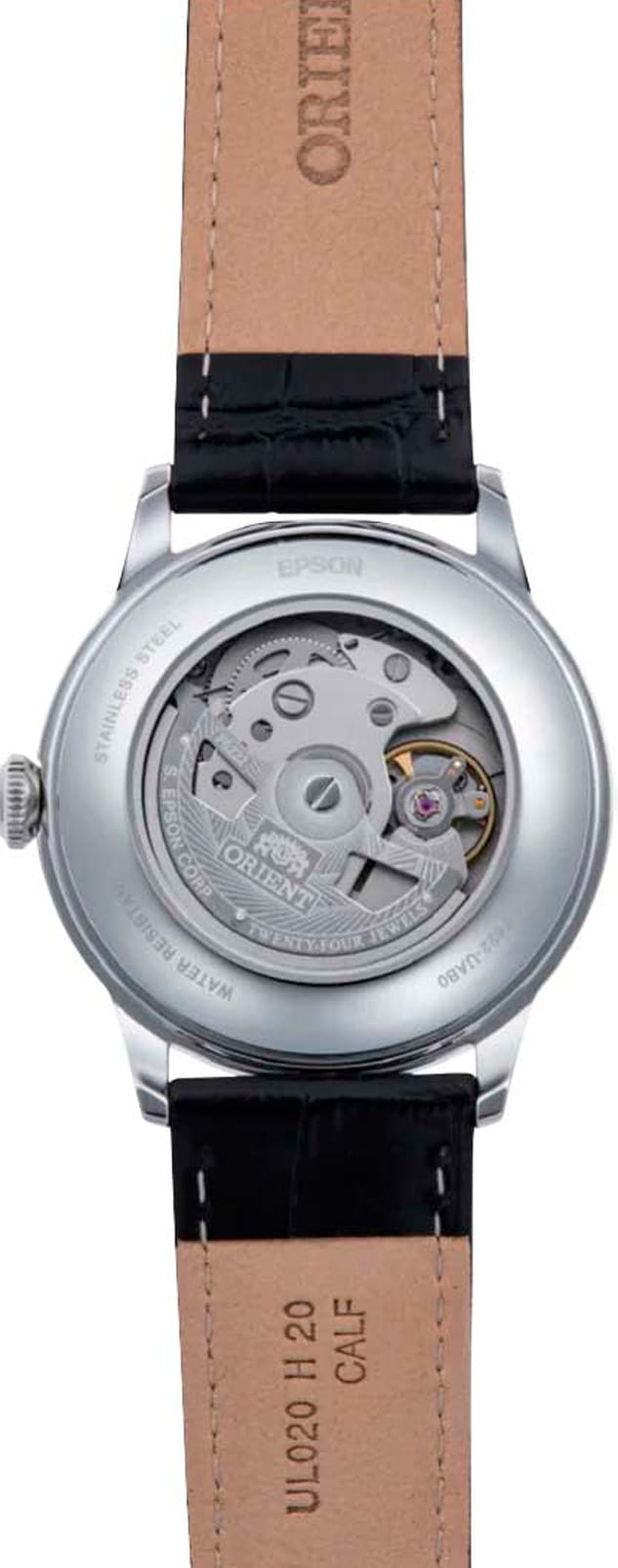 Orient Orient Automatic RA-AP0104S (RN-AP0104S), classic automatic япония мужские часы на браслете кожаный боковой вид