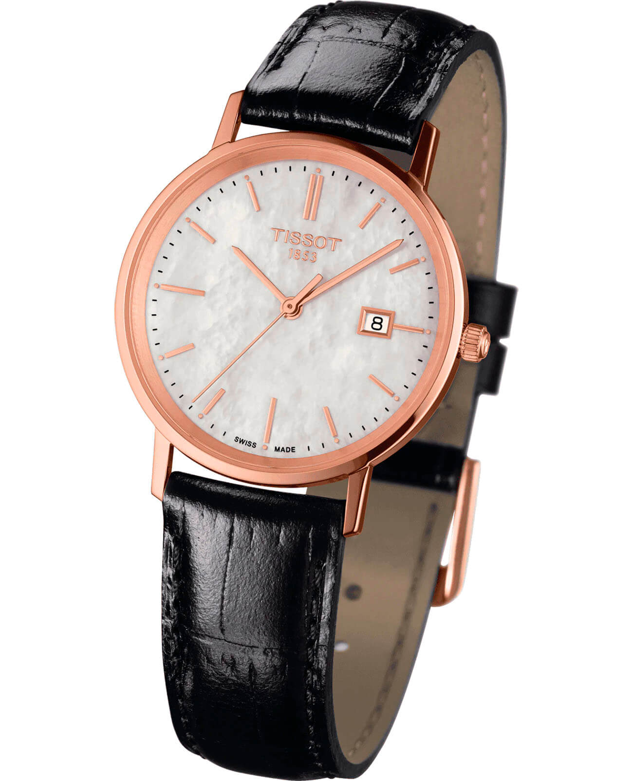 Tissot Tissot Goldrun Lady 18K Gold T922.210.76.111.00 , наручные женские часы фото под углом