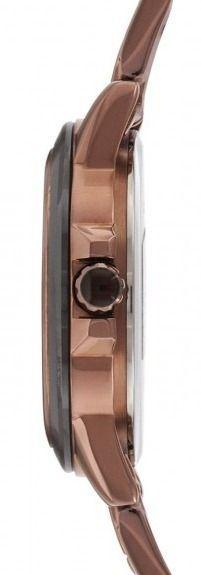 Casio Casio Sheen SHE-4512BR-9A, sheen япония женские часы на браслете 18-каратное желтое золото боковой вид