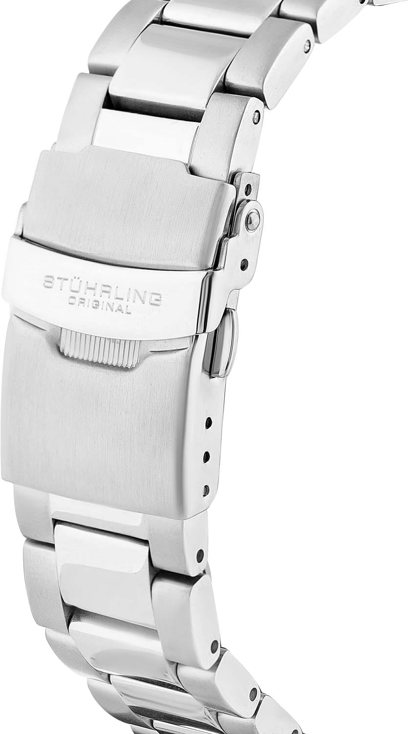 Stuhrling Stuhrling Monaco 3960.11,  сша мужские часы на браслете нержавеющая сталь боковой вид