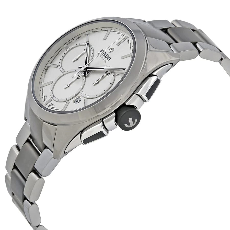 Rado Rado HyperChrome R32276102, hyperchrome швейцария мужские часы на браслете плазменная керамика боковой вид