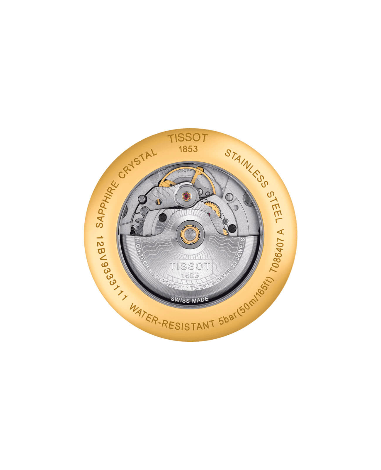 Tissot Tissot Luxury Powermatic 80 T086.407.22.261.00 , наручные мужские часы фото под углом