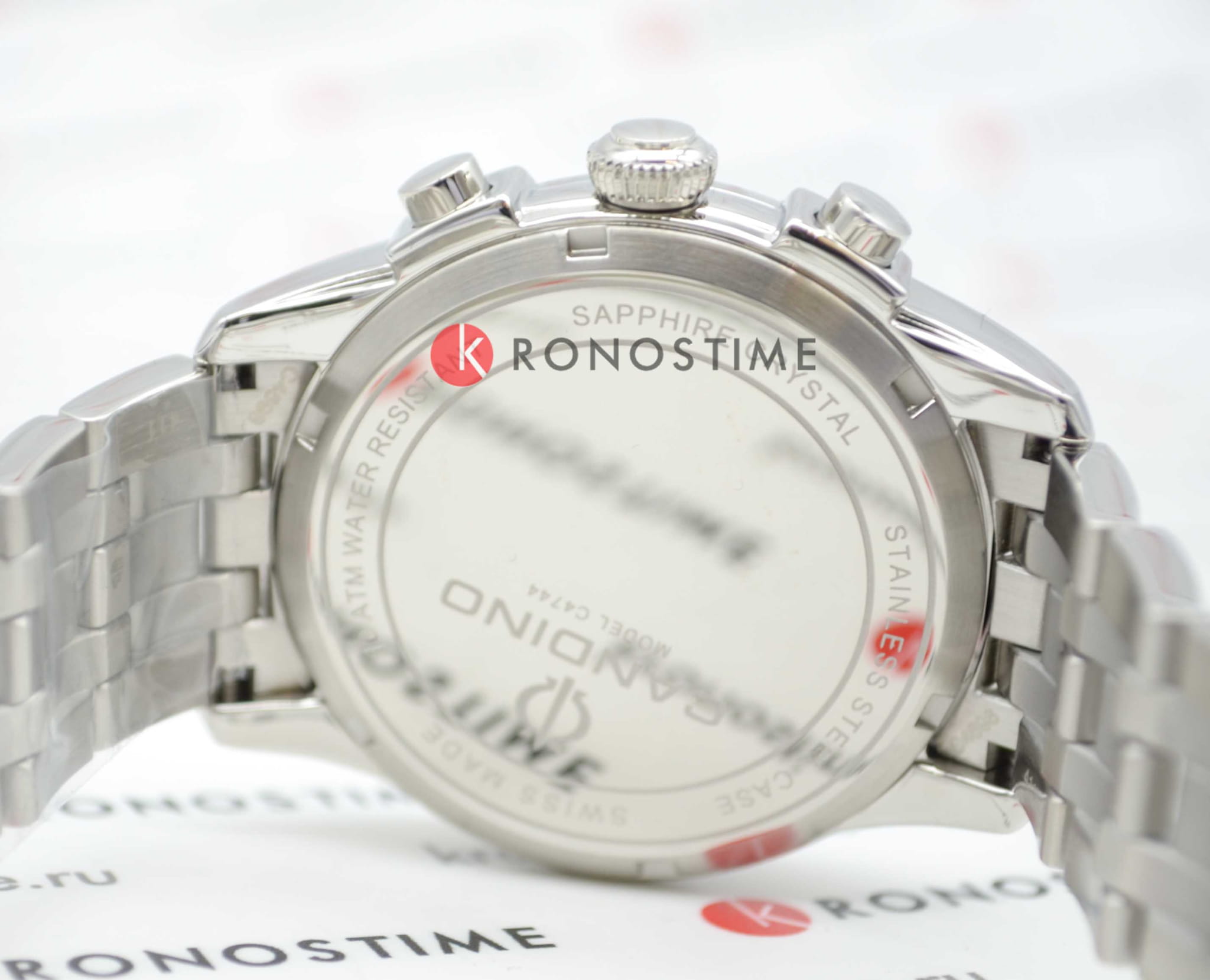 Candino Candino Chronograph C4744/6 мужские часы черный циферблат на запястье