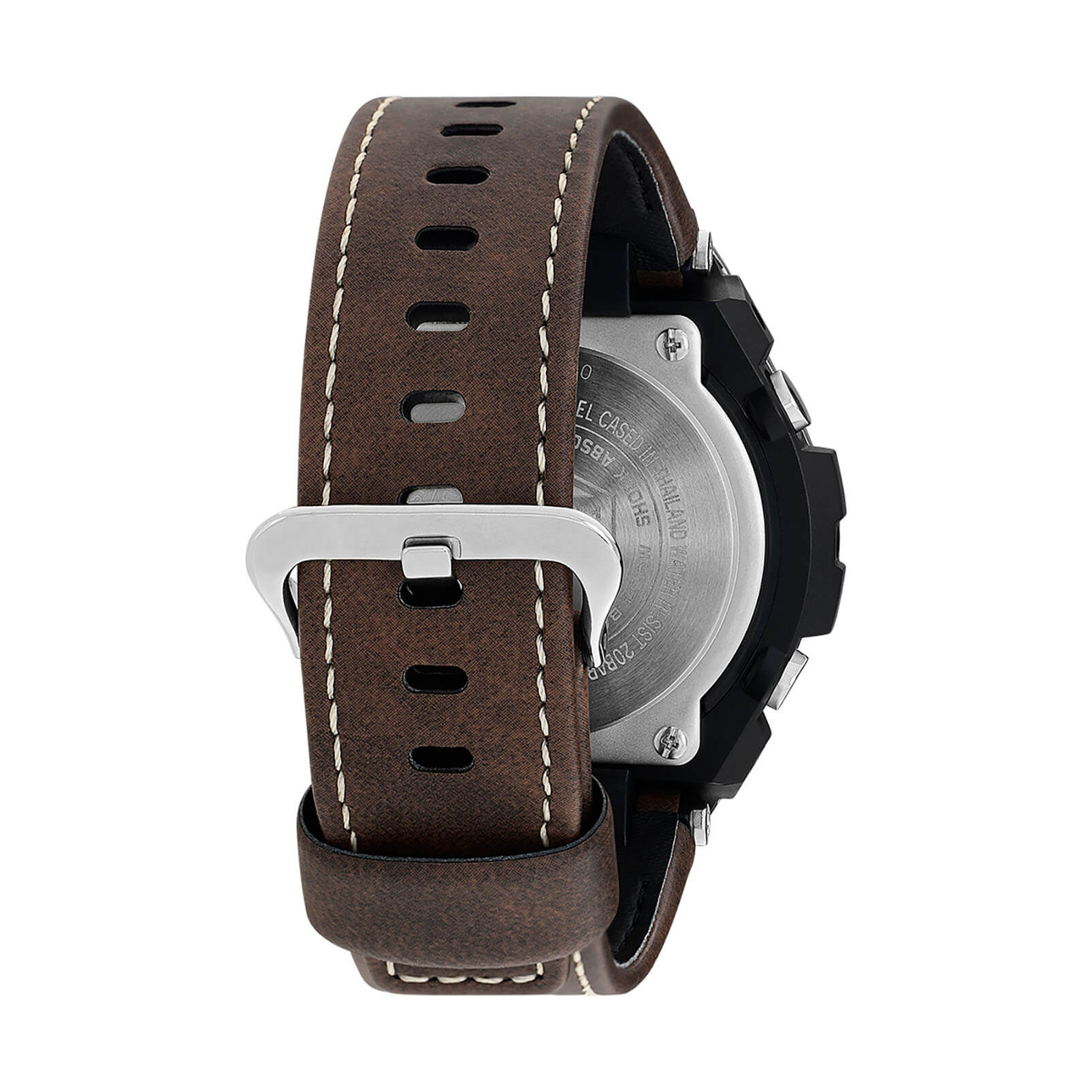 Casio Casio G-Shock GST-W130L-1A GST G-Steel, наручные мужские часы фото под углом