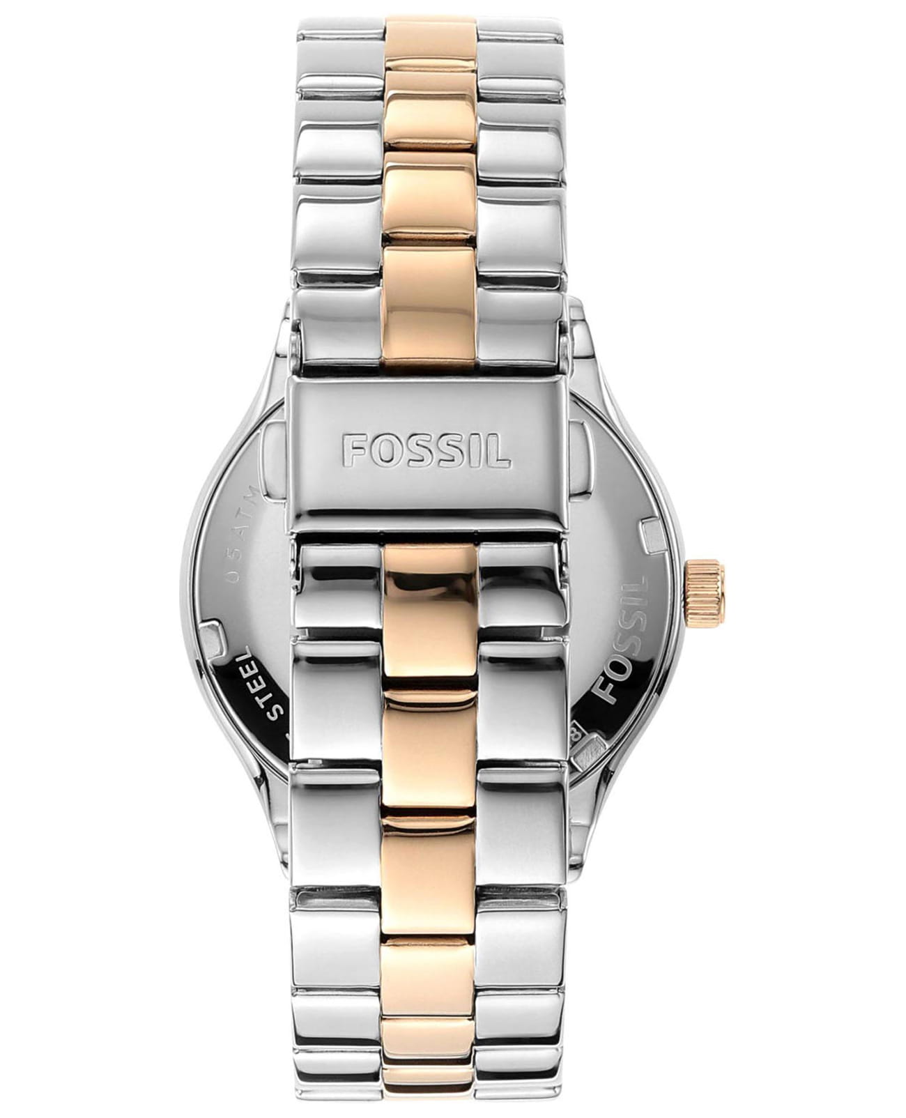 Fossil Fossil Carlie  BQ1564,  сша женские часы на браслете сталь с ip покрытием боковой вид