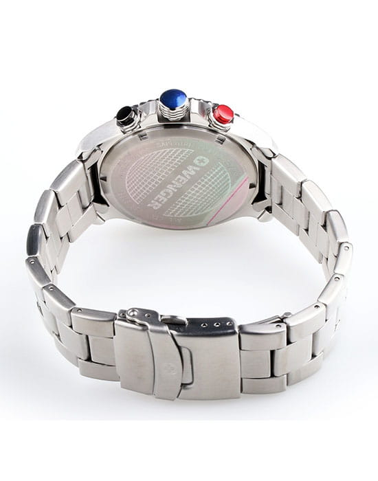 Wenger 01.0643.109,  швейцария мужские часы на браслете нержавеющая сталь боковой вид