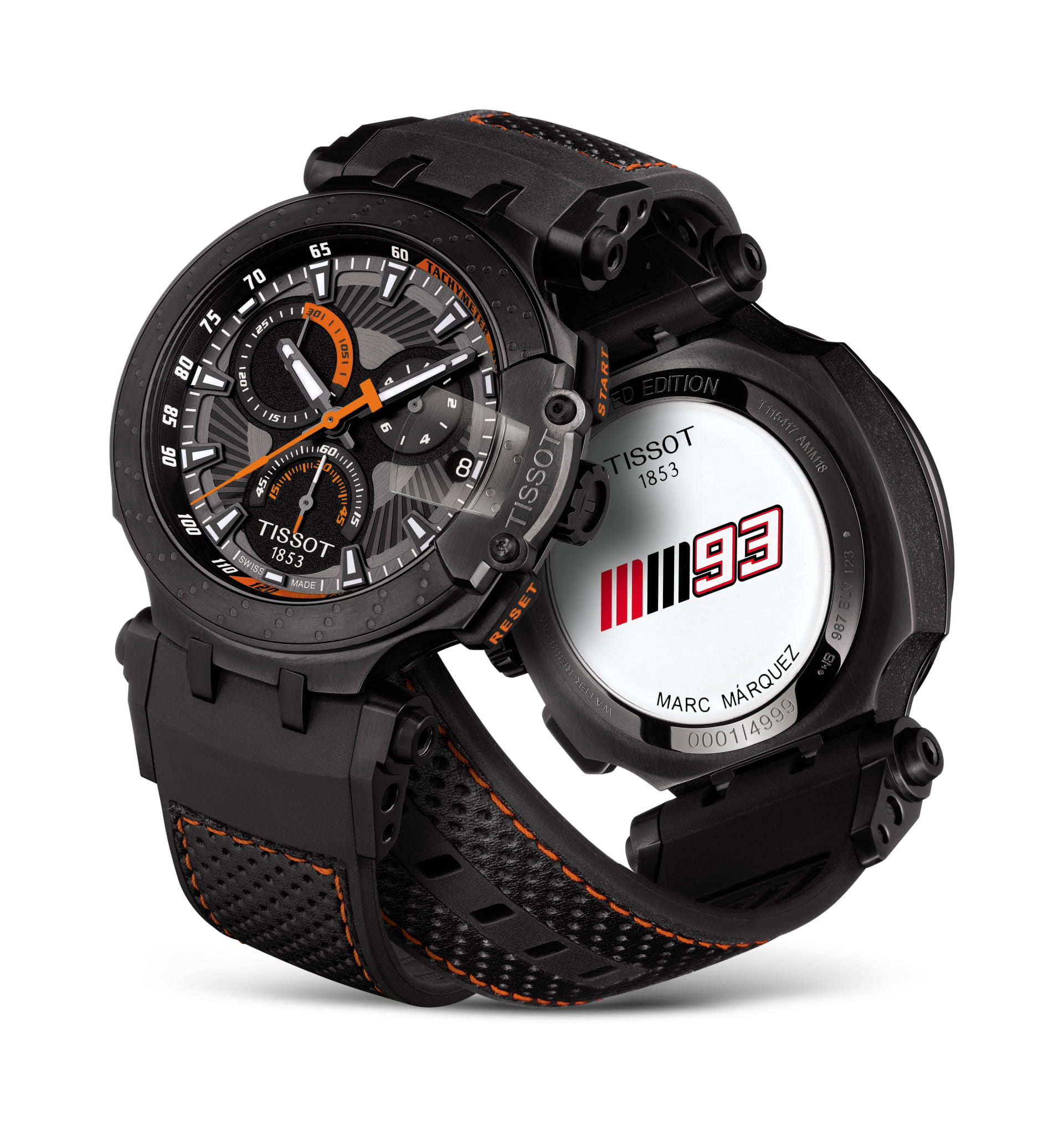 Tissot T1154173706105 мужские часы застежка крупным планом