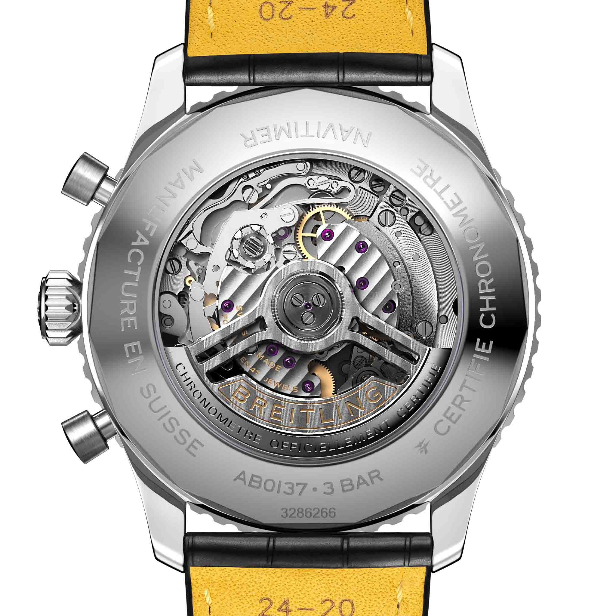 Breitling Breitling Navitimer B01 Chronograph 46 AB0137211B1P1 , наручные мужские часы фото под углом