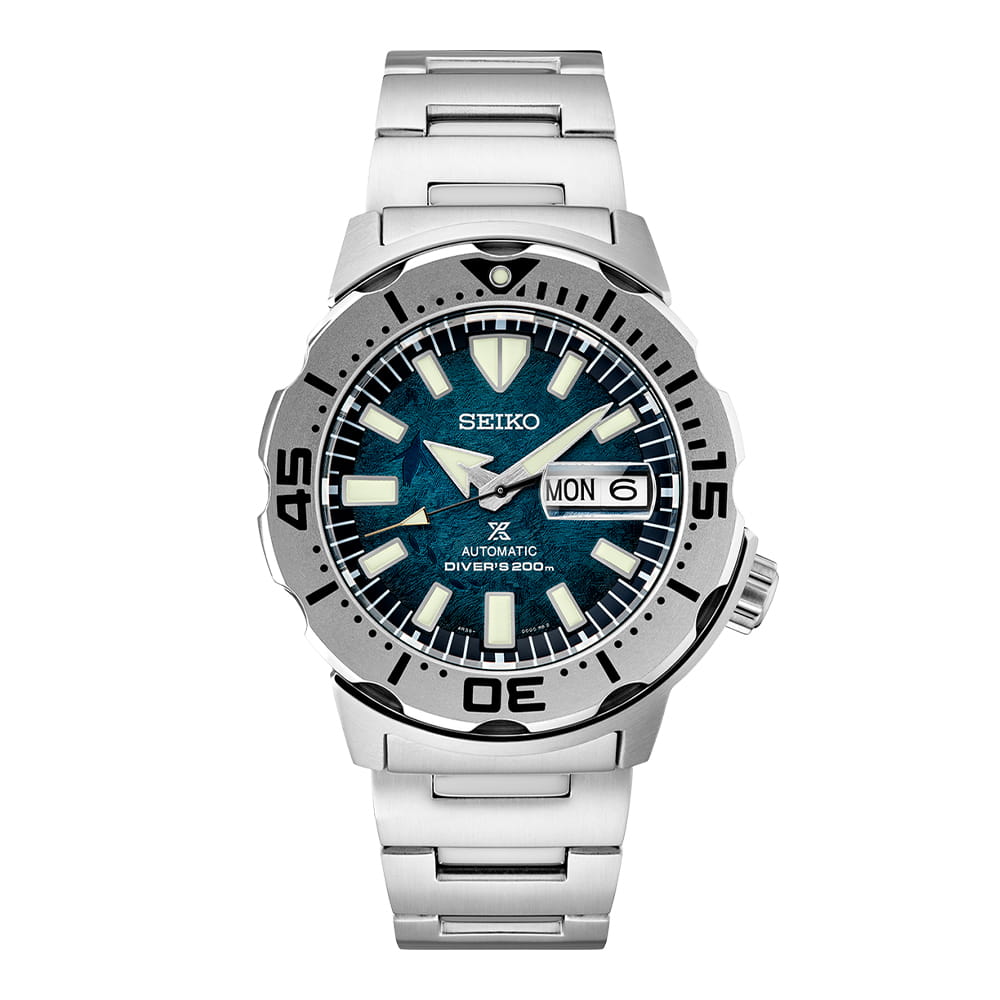 Seiko Seiko Prospex SRPH75K1,  япония мужские часы на браслете нержавеющая сталь боковой вид