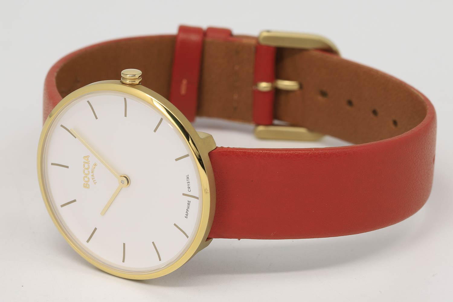 Оригинальные часы Boccia Titanium Boccia Titanium 3327-03 кварцевые калибр механизма  общий вид